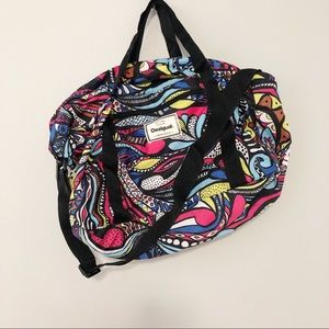 Desigual Limited Edition Duffle Bag Gym print